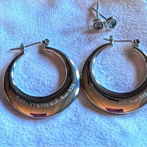 Tiffany & Co Elsa Peretti hoops/studs